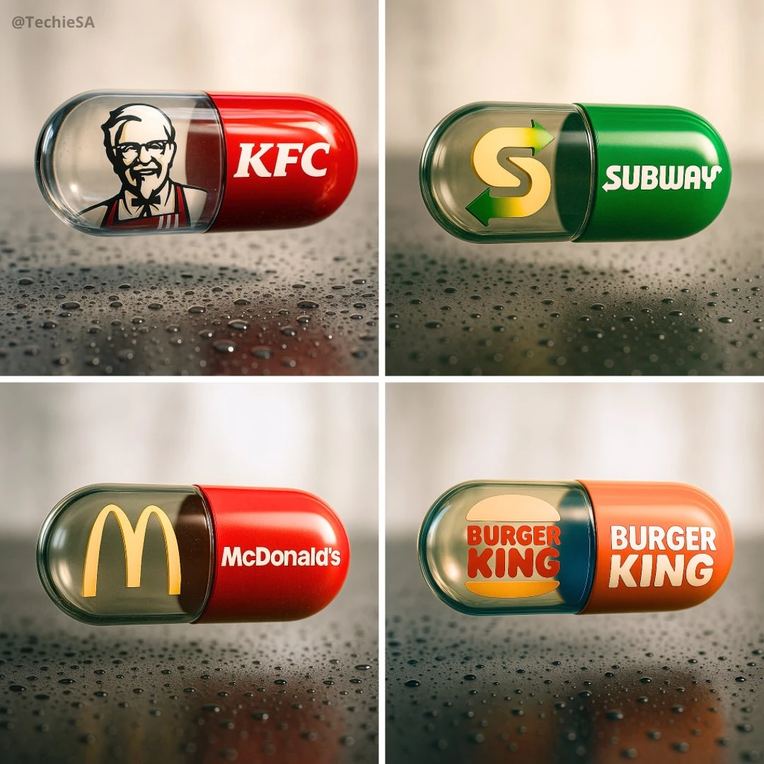 Brand Fast Food Capsule