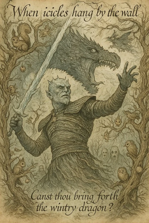 1920s Arthur Rackham Style Fairy Tale Illustration