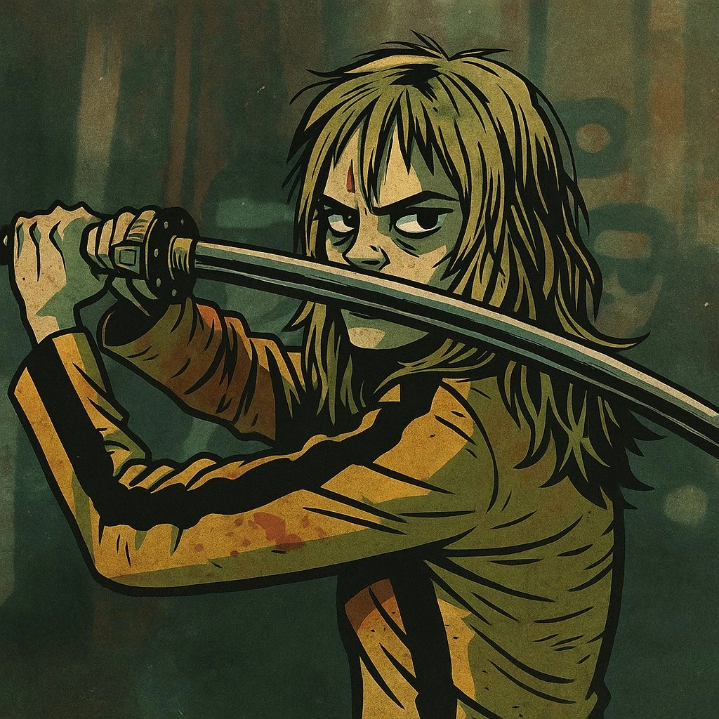 Gorillaz Style Illustration