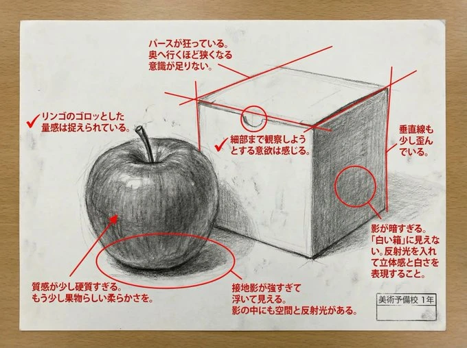 Critique of the work